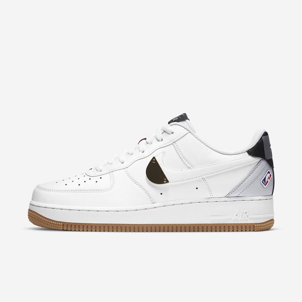 Sneakers Nike Air Force 1 '07 LV8 Blanche 2638-097 White/Pure Platinum/Cool Grey/White Homme | FAL-05074366